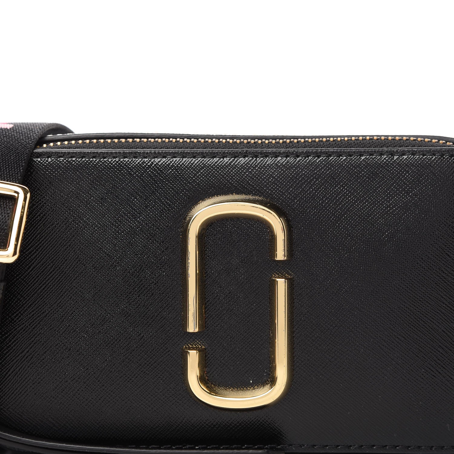 Marc Jacobs Saffiano Snapshot Camera Bag Black Grey 10 of 10