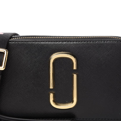 Marc Jacobs Saffiano Snapshot Camera Bag Black Grey 10 of 10
