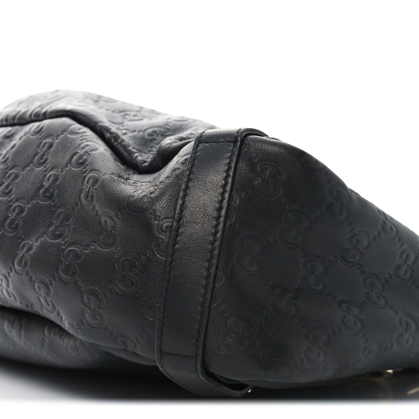Calfskin Medium Abbey Shoulder Bag Black