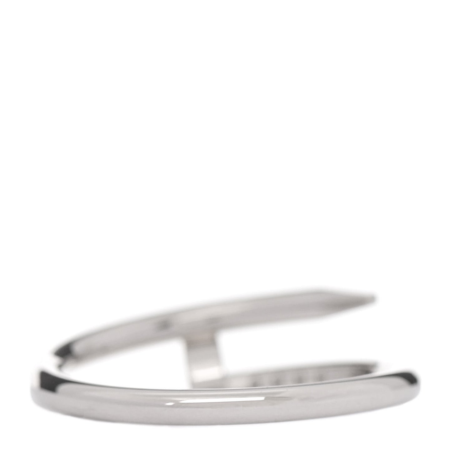 18K White Gold Small Juste Un Clou Ring 48 4.5