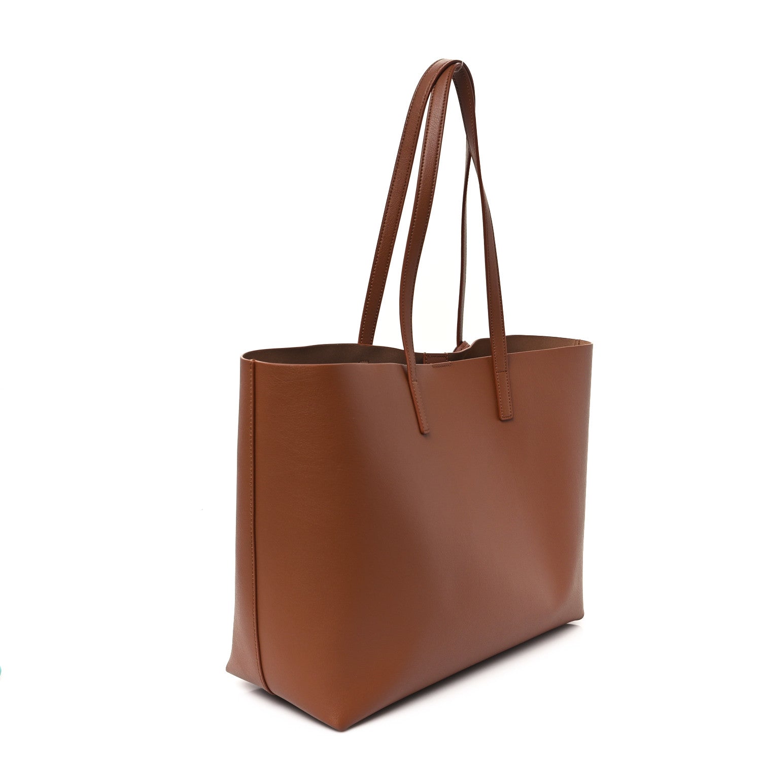 Saint Laurent Calfskin Large Shopping Tote Brick 4 of 12