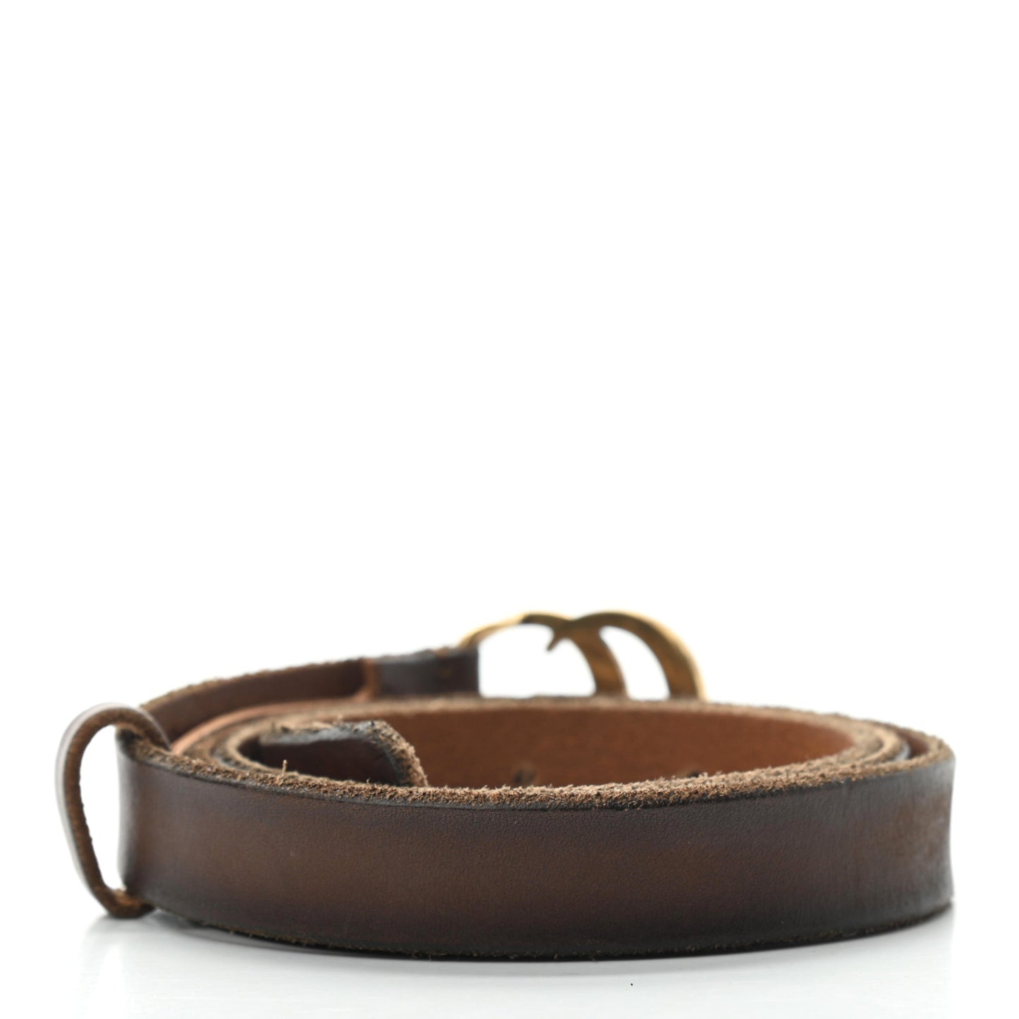Faded Calfskin Double G 20mm Belt 85 34 Cuir