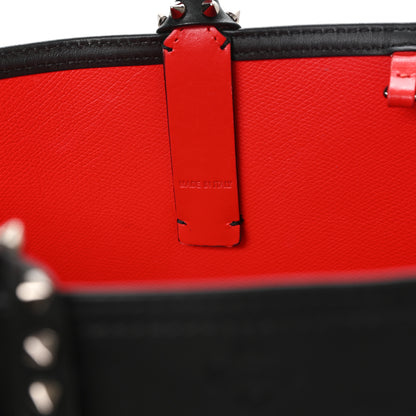Christian Louboutin Calfskin Loubinthesky East West Cabata Tote Black 7 of 11