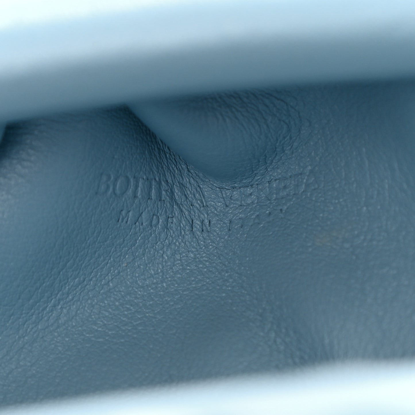 Butter Calfskin The Mini Pouch Ice