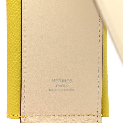 Hermes Swift Epsom Pocket Kelly Shoulder Strap Nata Lime 3 of 5