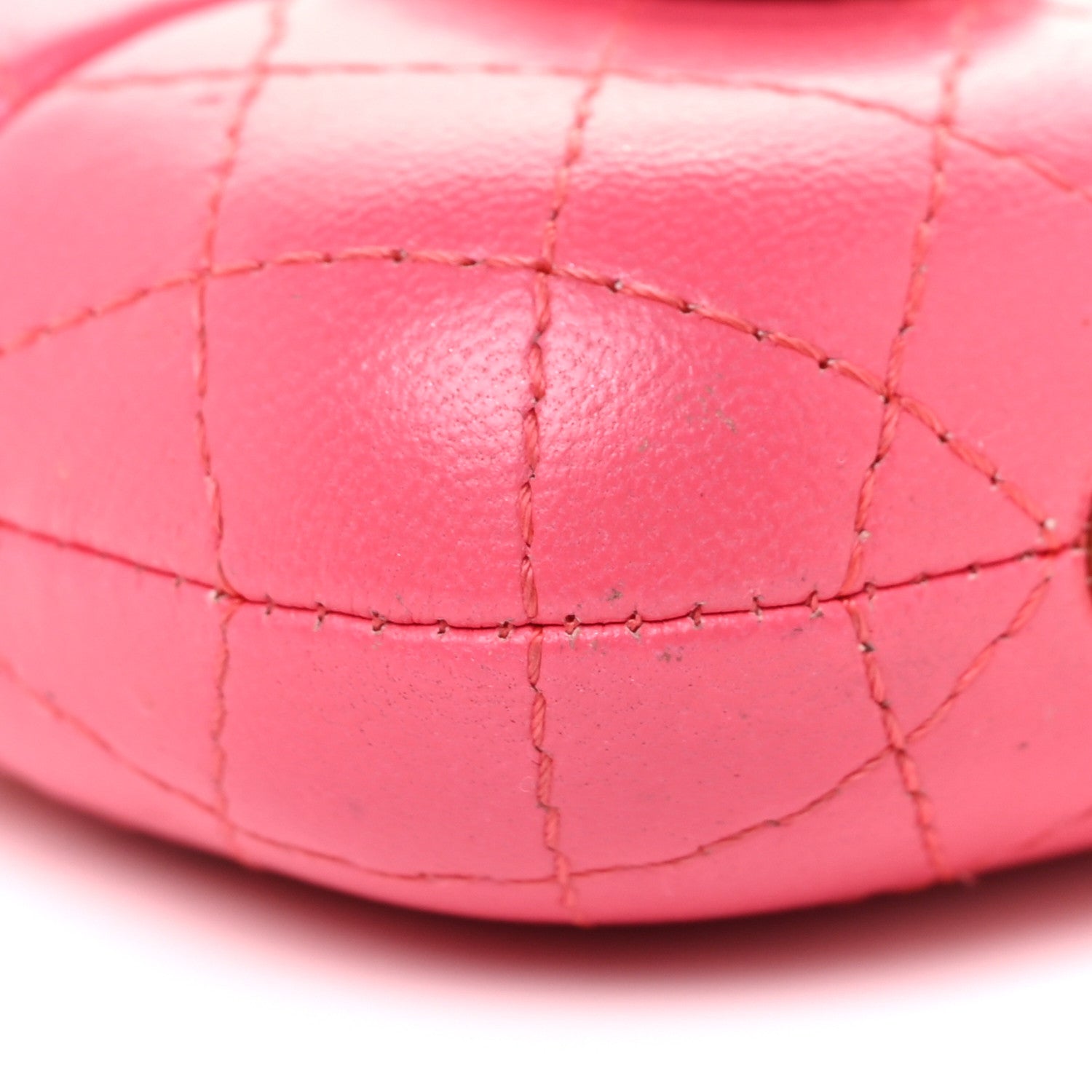 Chanel Lambskin Quilted Airpods Pro Case With Chain Pink 8 of 9