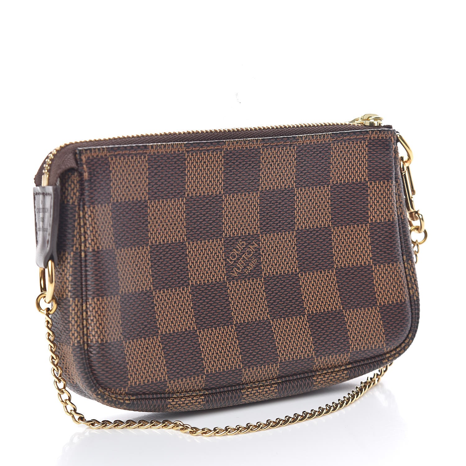 Louis Vuitton Damier Ebene Mini Pochette Accessories 3 of 7