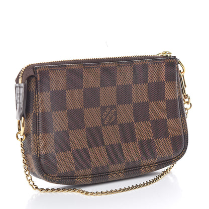 Louis Vuitton Damier Ebene Mini Pochette Accessories 3 of 7