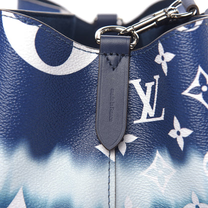 Louis Vuitton Monogram Escale Neonoe MM Blue 6 of 10