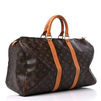 Louis Vuitton Monogram Keepall 45 3 of 16