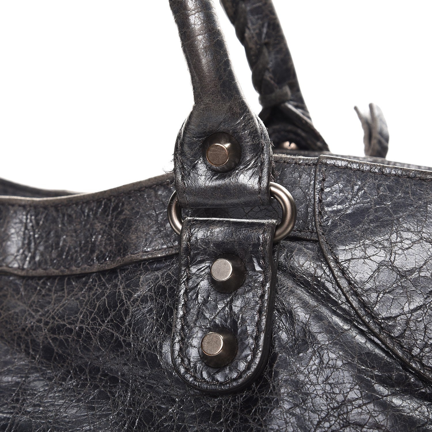 Balenciaga Agneau Classic Hardware Velo Argent Fonce 12 of 16