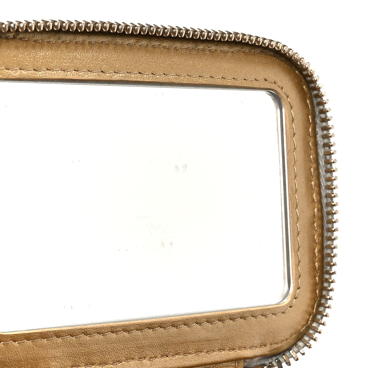 Chanel Lambskin Quilted Pearl Crush Mini Vanity Case With Chain Grey 7 of 10