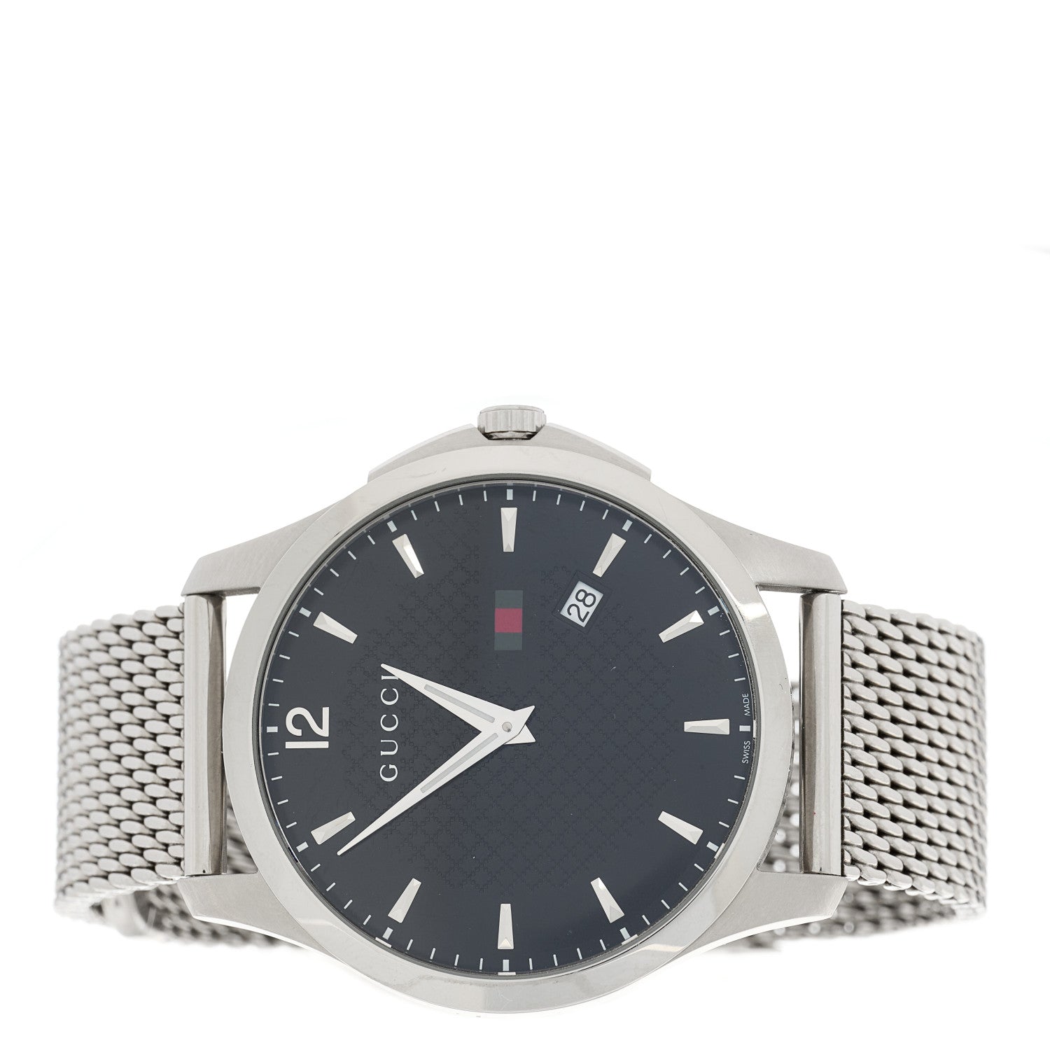 Gucci Stainless Steel 40mm G-Timeless Automatic Watch Black 3 of 5