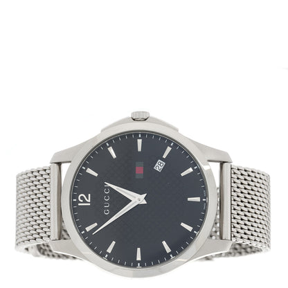 Gucci Stainless Steel 40mm G-Timeless Automatic Watch Black 3 of 5