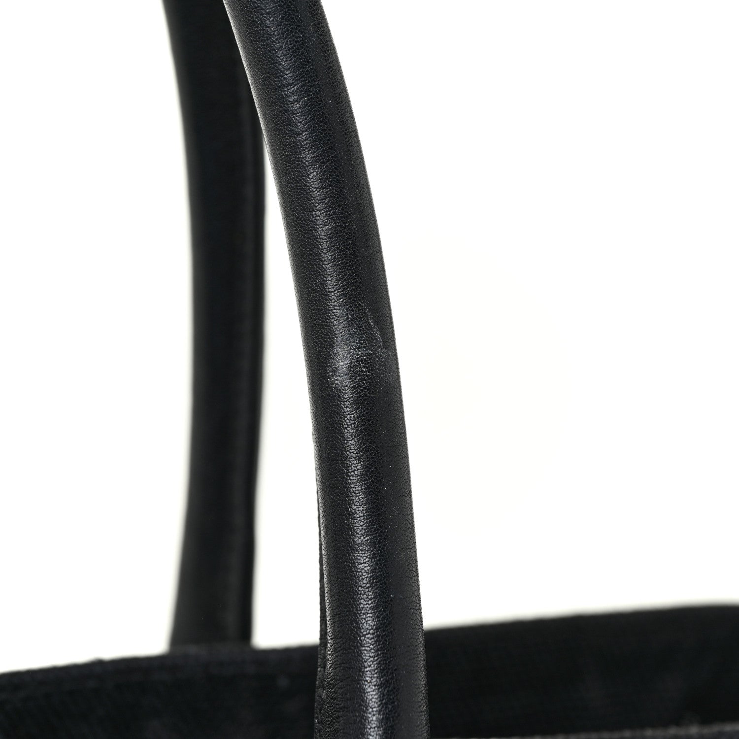 Saint Laurent Raffia Linen Calfskin Rive Gauche Tote Black 17 of 18