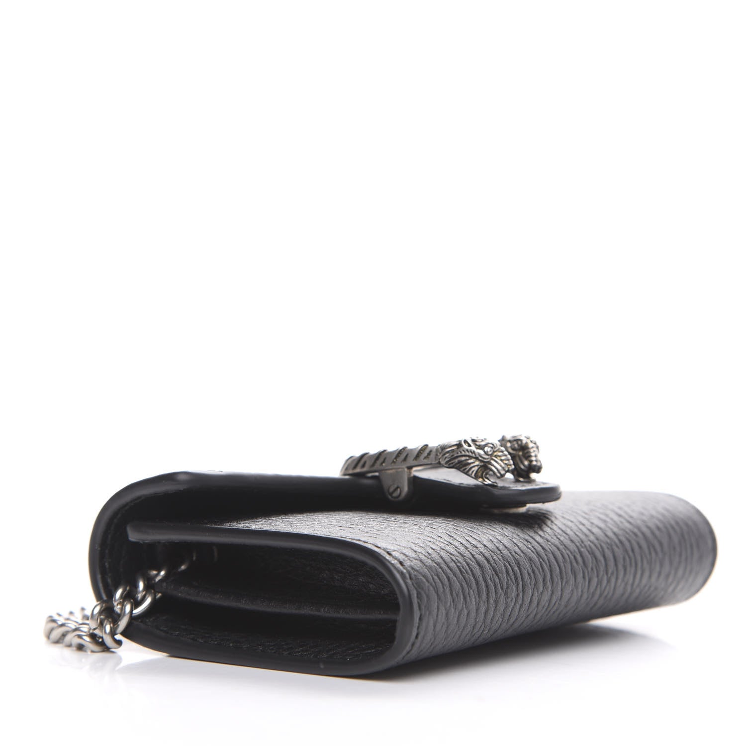 Gucci Calfskin Dionysus Coin Purse Black 4 of 8