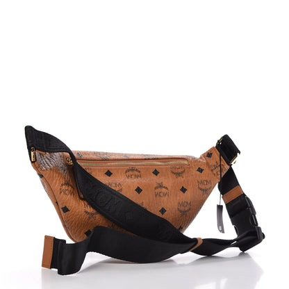MCM Visetos Hawaii Patch Small Stark Belt Bag Cognac 3 of 9