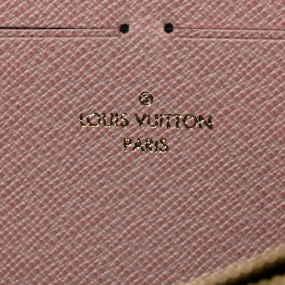 Louis Vuitton Monogram Clemence Wallet Rose Ballerine 6 of 7