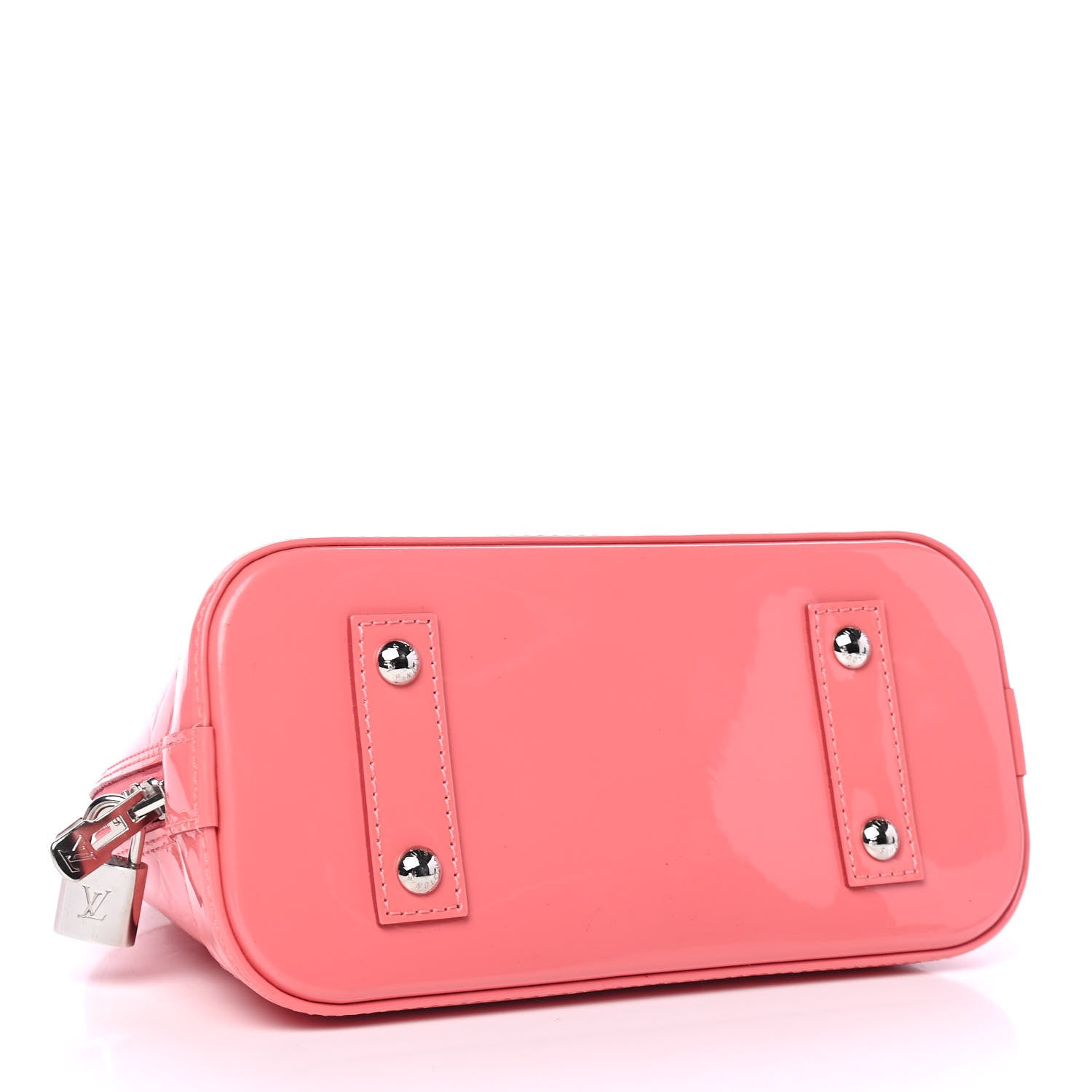 Louis Vuitton Vernis Alma BB Poppy 3 of 5