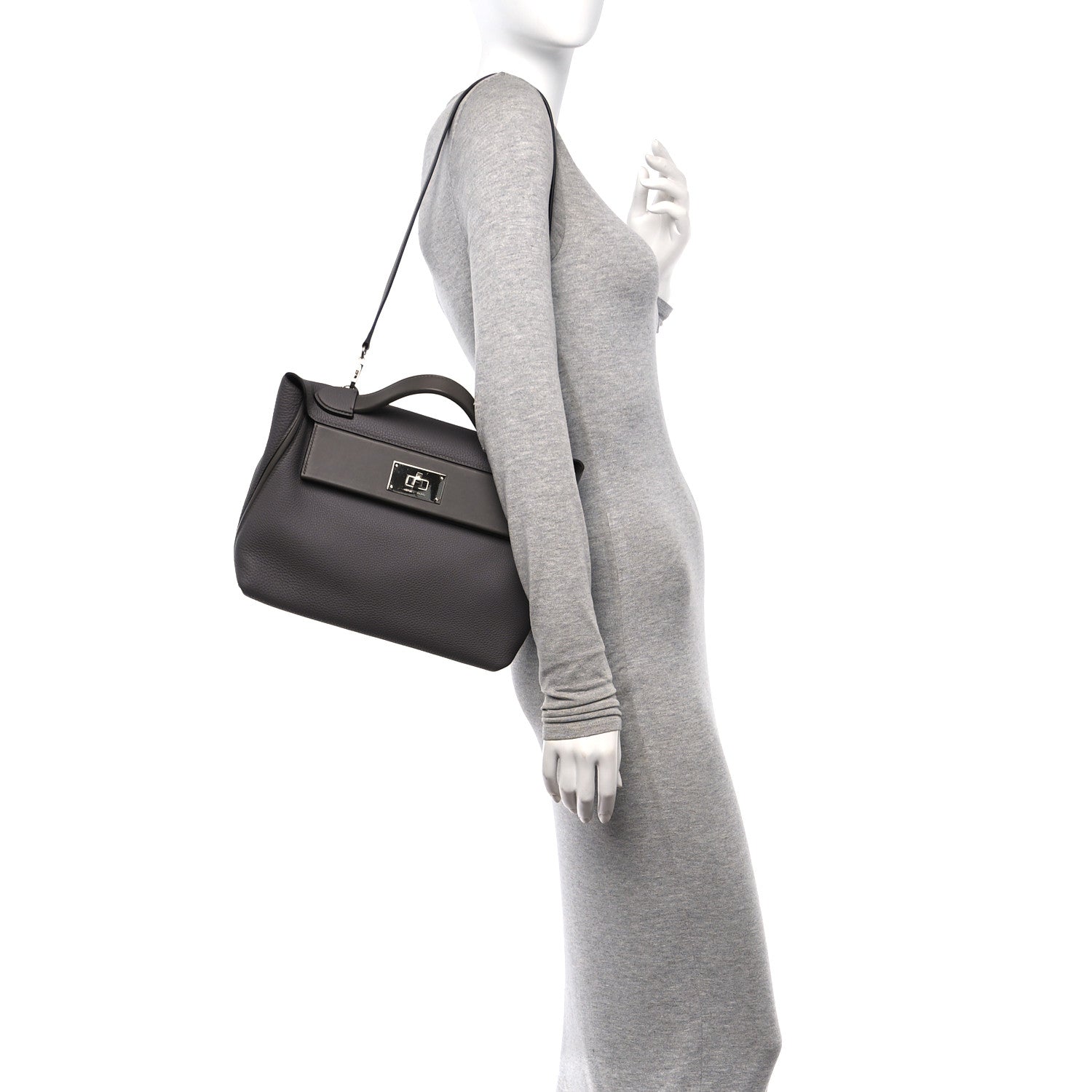 Hermes Togo Swift 24/24 29 Gris Asphalte 2 of 11