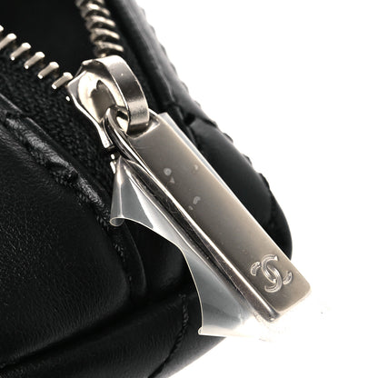 Chanel Calfskin Quilted Waist Belt Bag Black 12 of 14