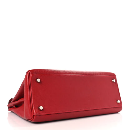 Hermes Togo Kelly Retourne 32 Rouge Vif 4 of 9