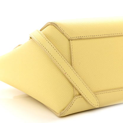 Celine Grained Calfskin Nano Belt Bag Bergamote 8 of 13