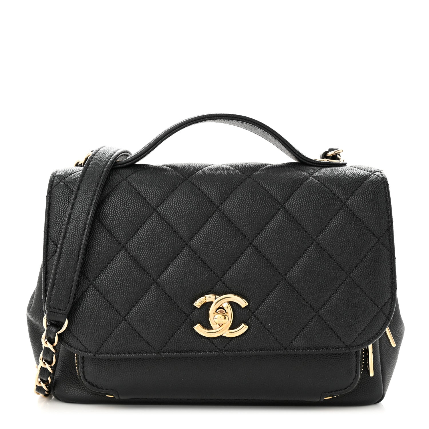 Chanel Caviar Quilted Medium Business Affinity Flap Black 1 of 12