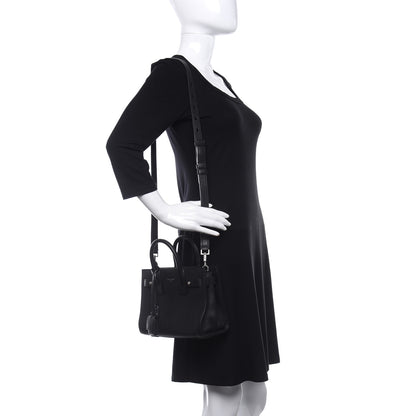 Saint Laurent Grained Calfskin Nano Sac De Jour Souple Black 2 of 8