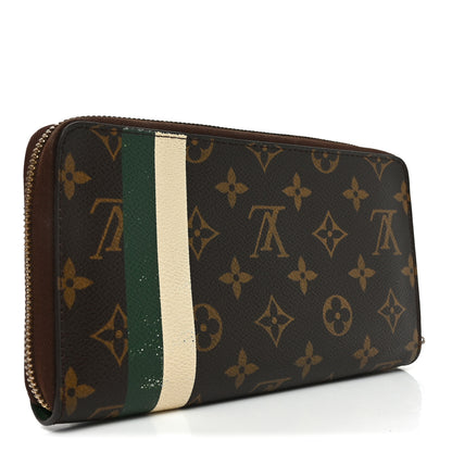 Louis Vuitton Monogram Groom Zippy Organizer Wallet Green 3 of 6