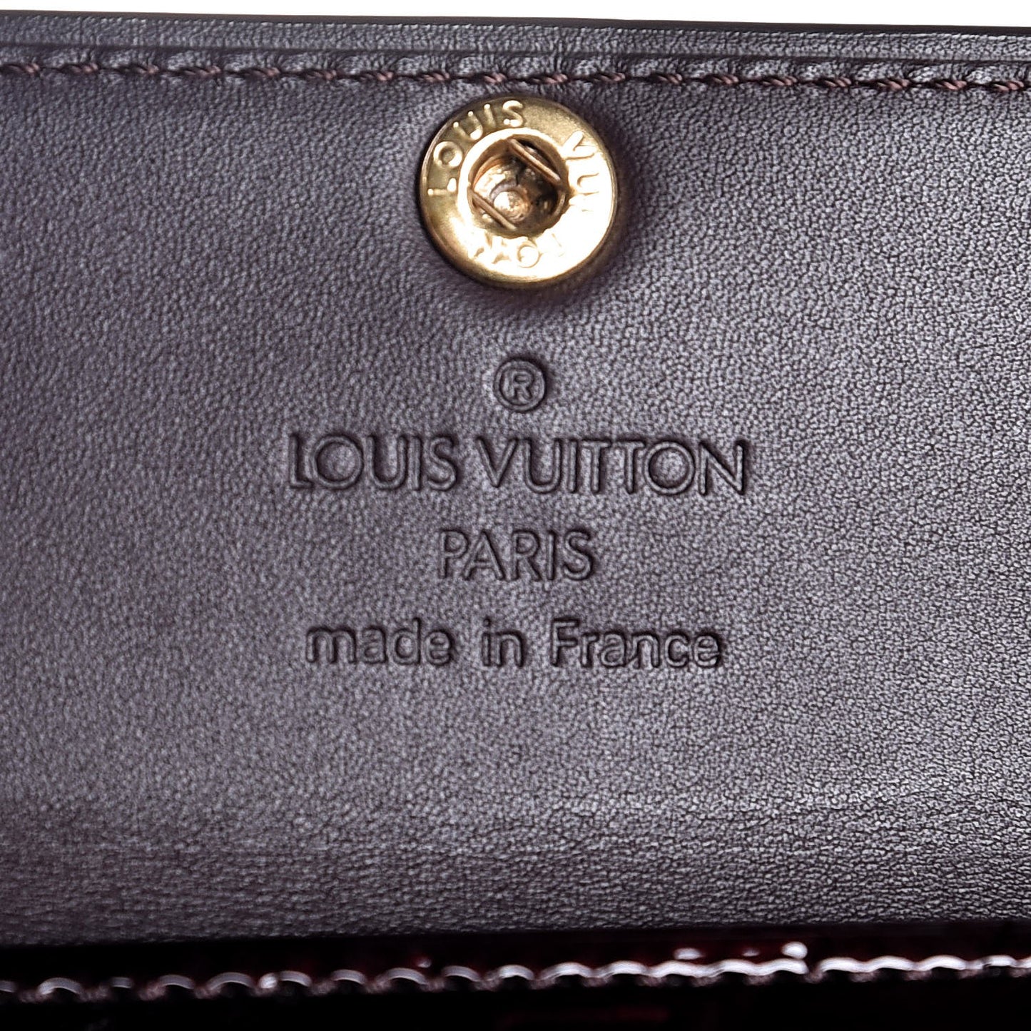 Vernis Ludlow Wallet Amarante