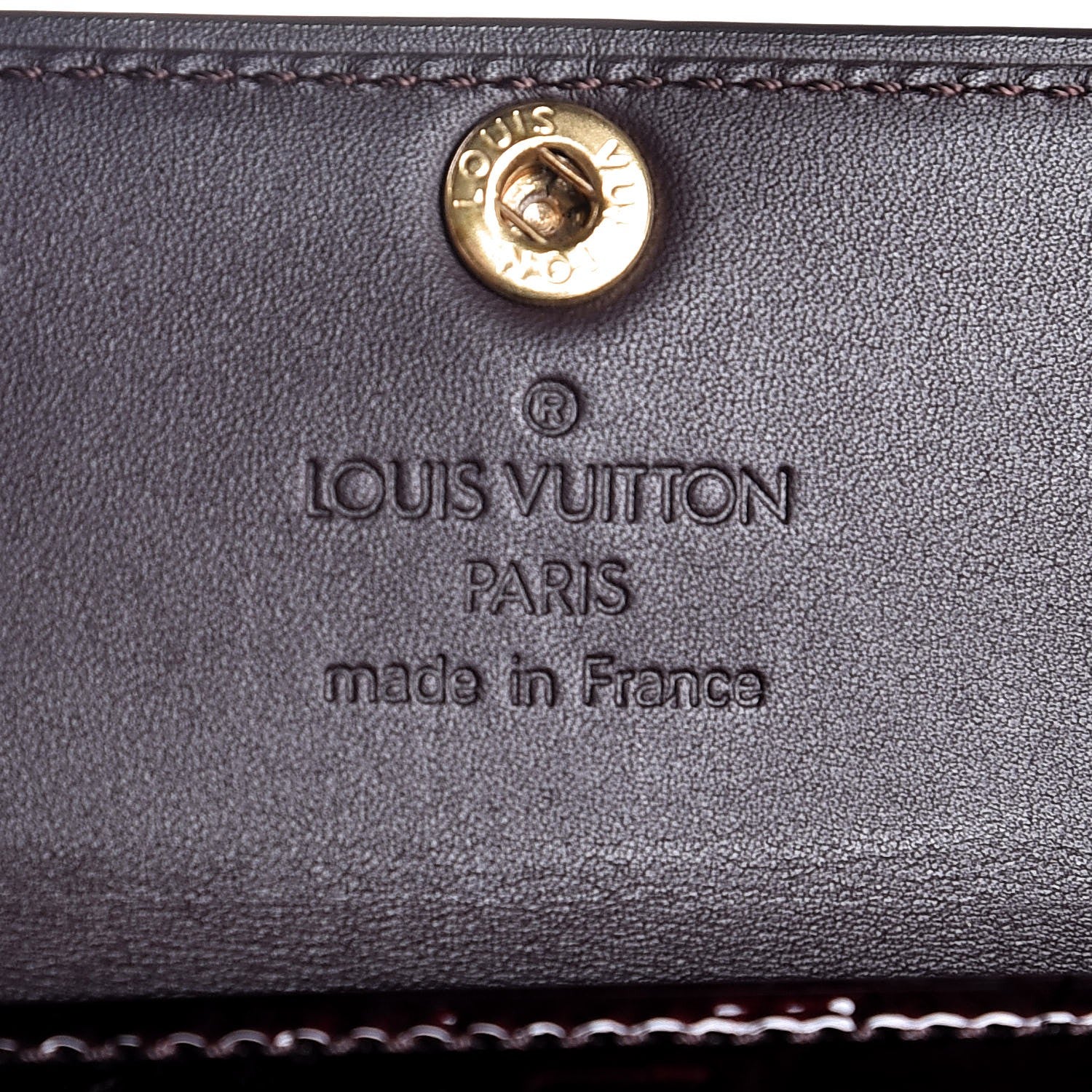Louis Vuitton Vernis Ludlow Wallet Amarante 7 of 8