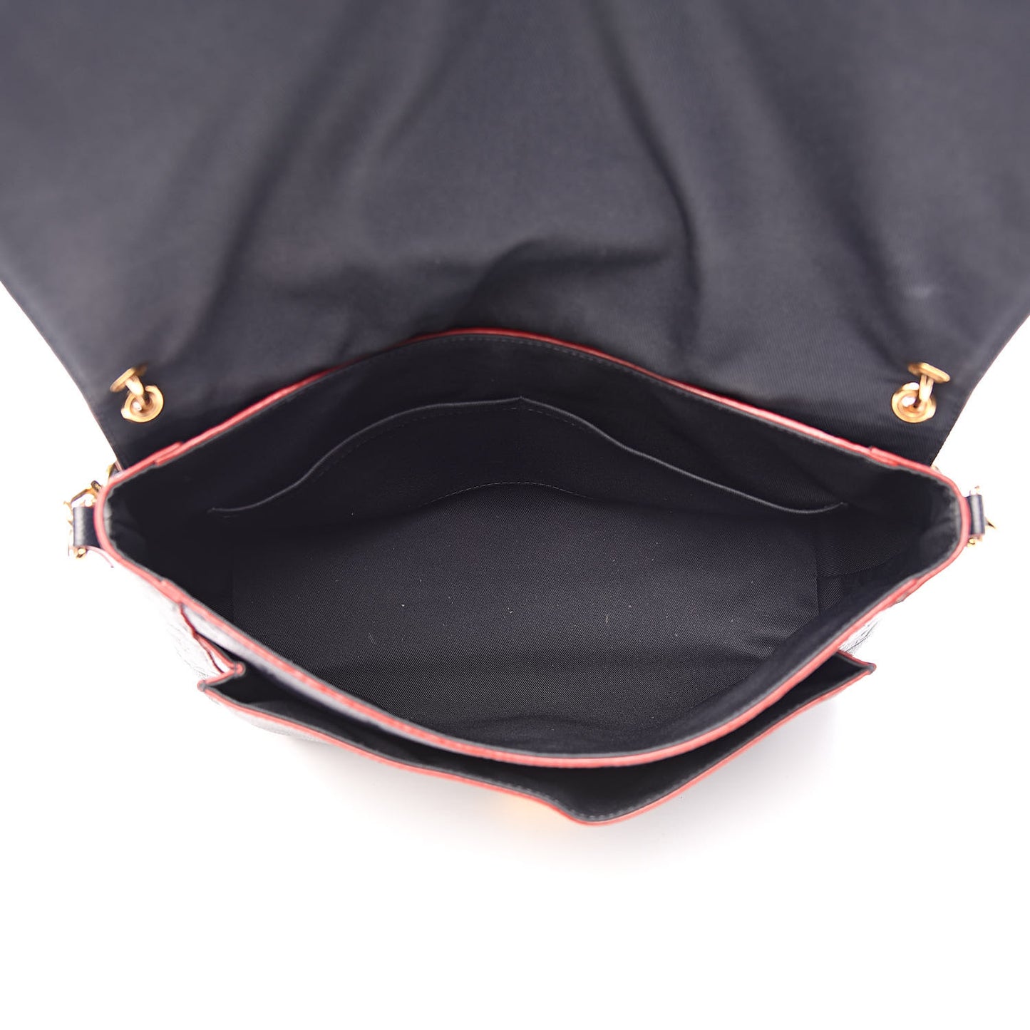 Empreinte Blanche MM Marine Rouge