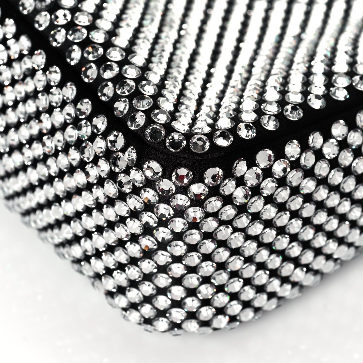 Prada Satin Crystal Re-Edition 2005 Shoulder Bag Cristal 12 of 13