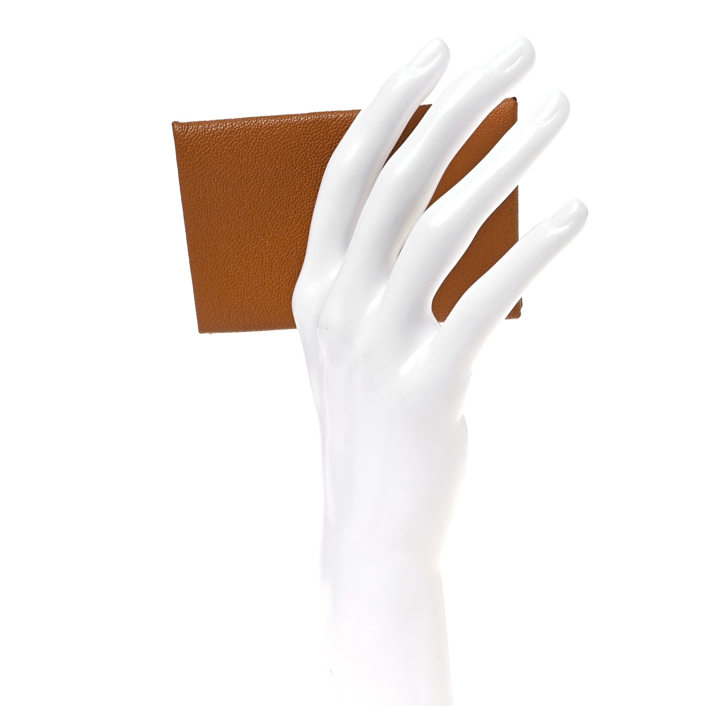 Chevre Mysore Verso Calvi Card Case Caramel Mauve Sylvestre