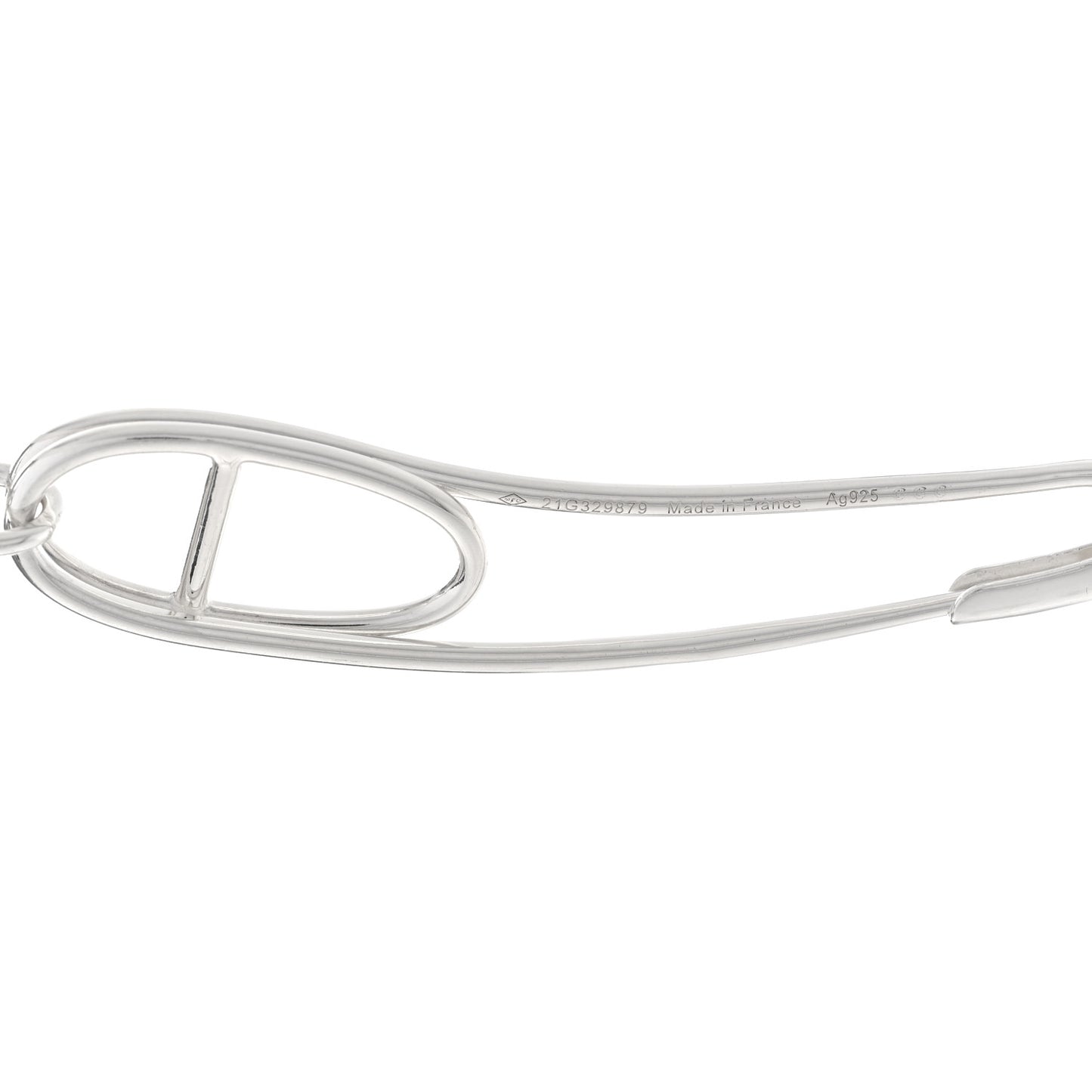 Sterling Silver Chaine d'Ancre Punk Long Necklace