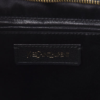Saint Laurent Pony Hair Calfskin Leopard Print Medium Cabas Chyc Black 6 of 9