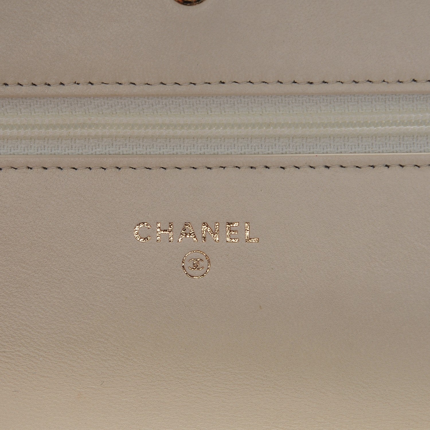 Chanel Lambskin Quilted Boy Wallet On Chain WOC White 6 of 8