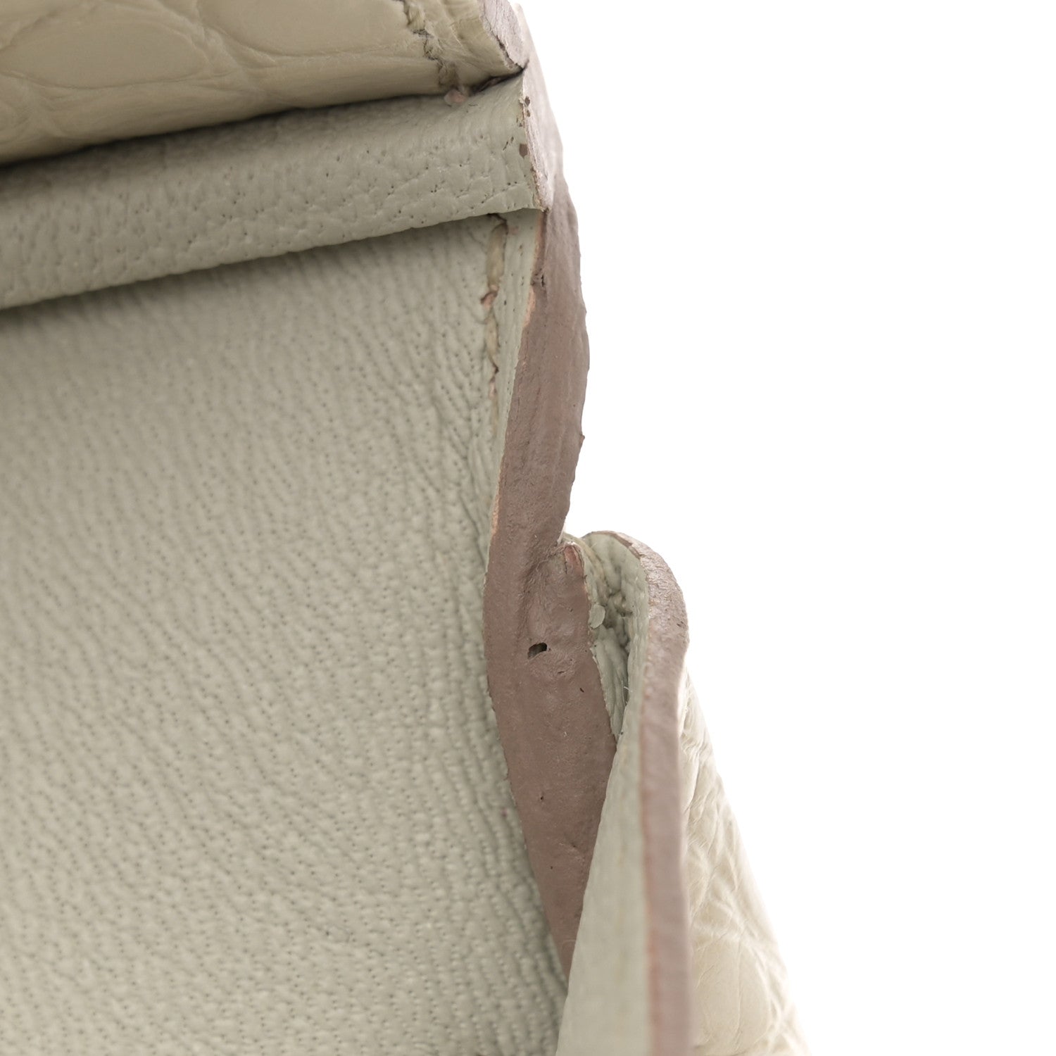 Hermes Matte Alligator Birkin 25 Beton 11 of 12