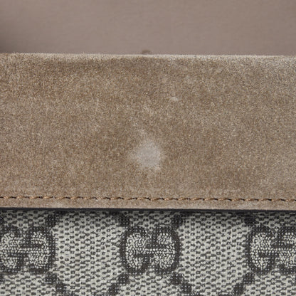 Gucci GG Supreme Monogram Super Mini Dionysus Shoulder Bag Taupe 7 of 9
