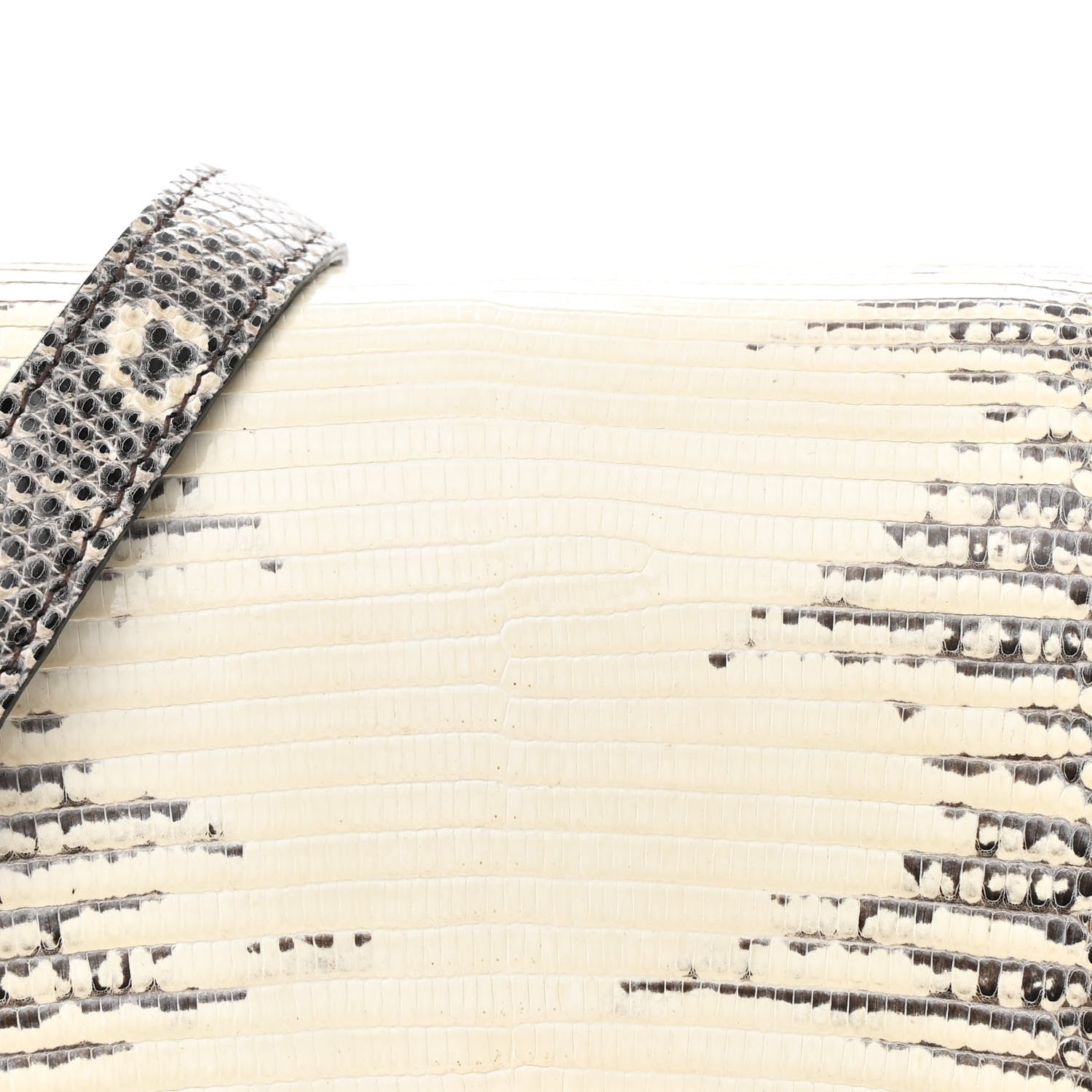 Celine Lizard Medium Classic Box Flap Bag Natural 9 of 14