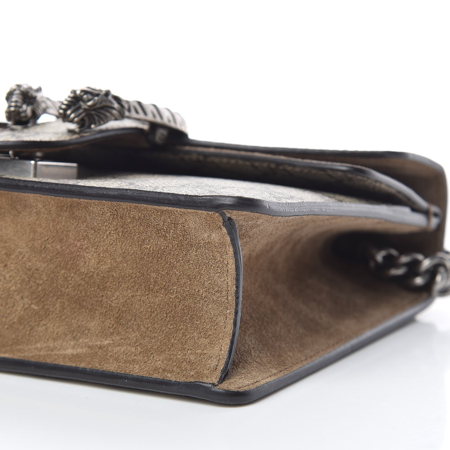 Gucci GG Supreme Monogram Mini Dionysus Shoulder Bag Taupe 7 of 14