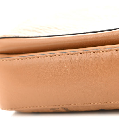MCM Calfskin Visetos Ottomar Messenger Cognac 12 of 15