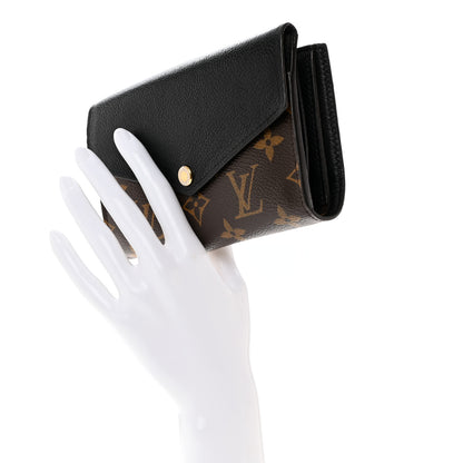 Louis Vuitton Monogram Pallas Compact Wallet Black 2 of 11