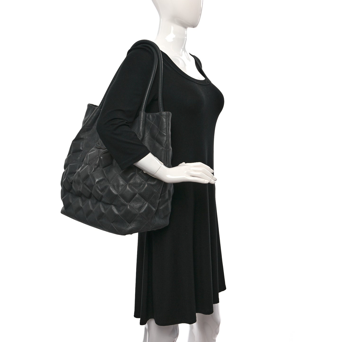 Calfskin Sloane Square Tote Grey
