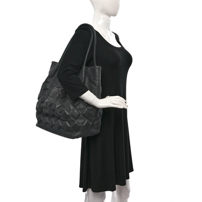 Chanel Calfskin Sloane Square Tote Grey 2 of 10