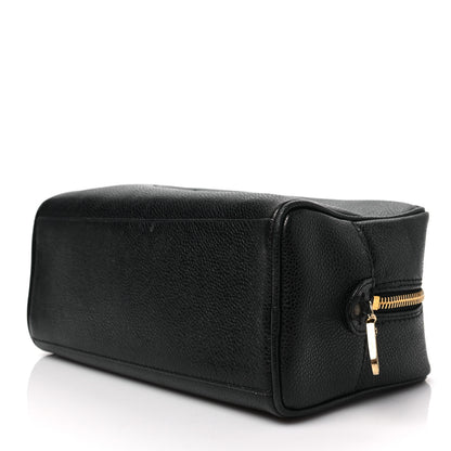 Chanel Caviar Timeless CC Cosmetic Pouch Bag Black 7 of 7