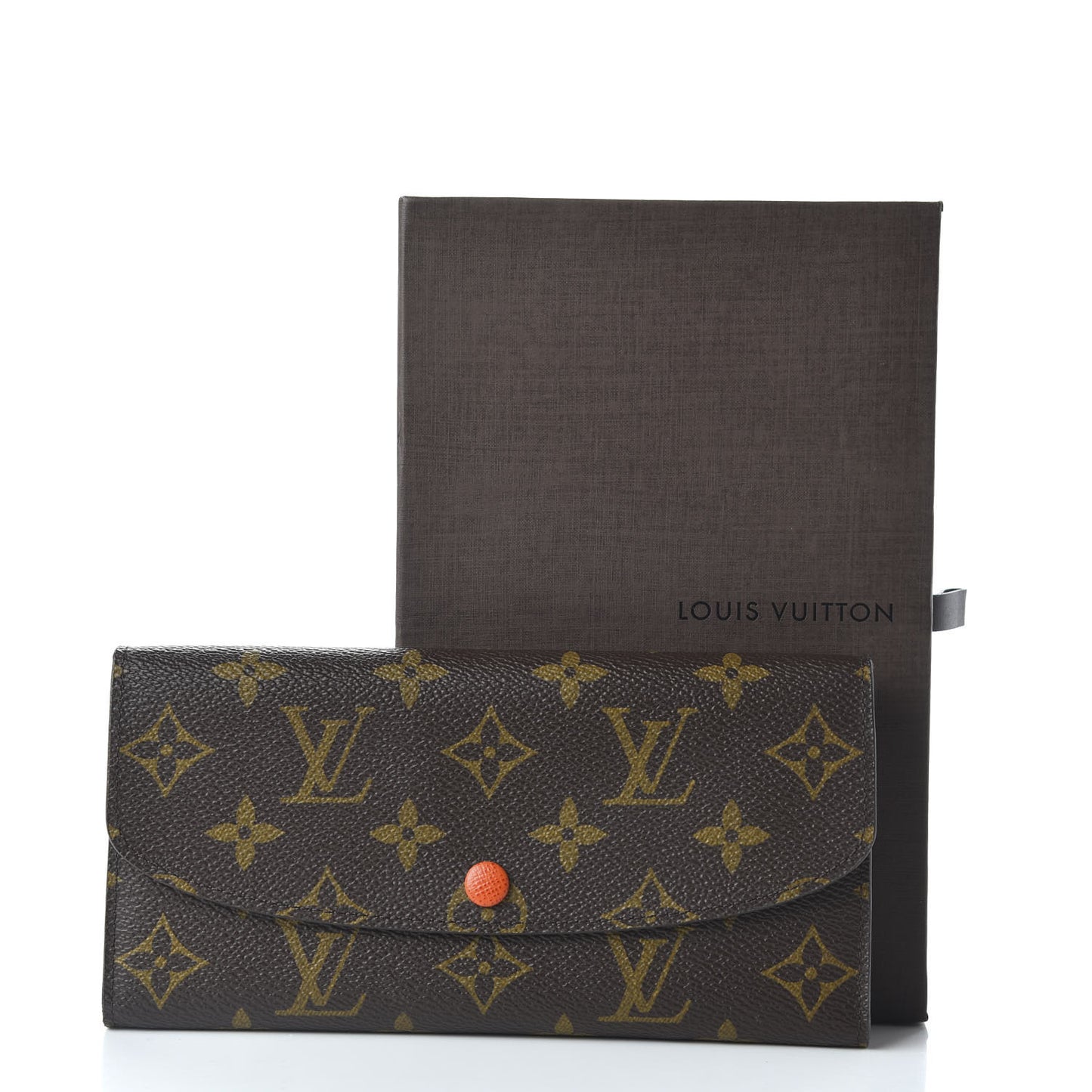 Monogram Emilie Wallet Piment