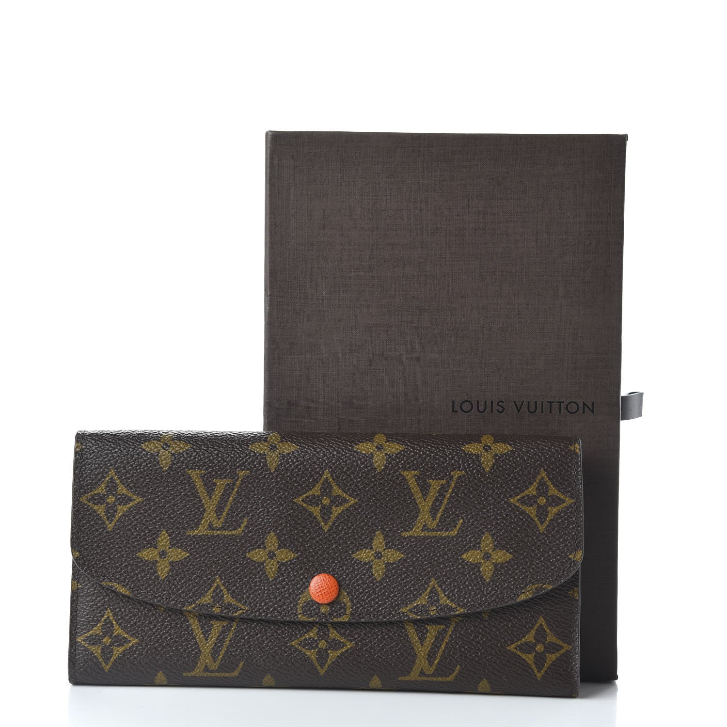 Louis Vuitton Monogram Emilie Wallet Piment 10 of 10