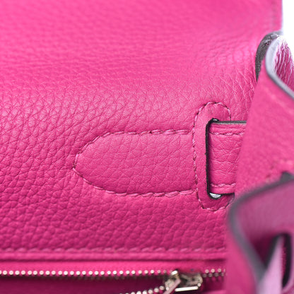 Hermes Togo Kelly Retourne 28 Rose Pourpre 32 of 42
